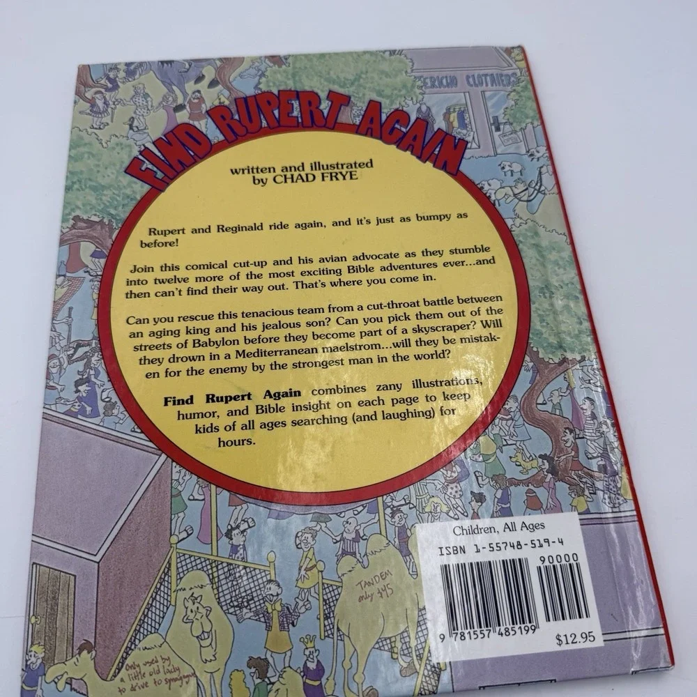 Lot 2 Bible Search Find Rupert Hidden Picture Puzzles Seeking Sammy Adventures